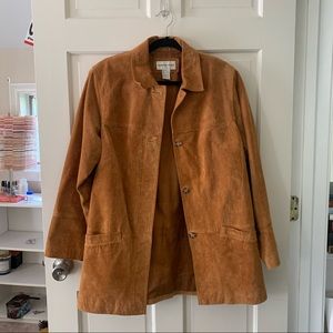 NEWPORT NEWS SUEDE LEATHER JACKET